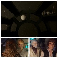 What was once a dot in the distance now begins to take the shape of the Death Star. LUKE: "I have a very bad feeling about this.” Everyone is in shock but Ben quickly snaps out of it. BEN: “Turn the ship around.” HAN: "Yeah, I think your right. (to his copilot) Full reverse. Chewie, lock in the auxiliary power.” #starwars #anhwt #toyshelf